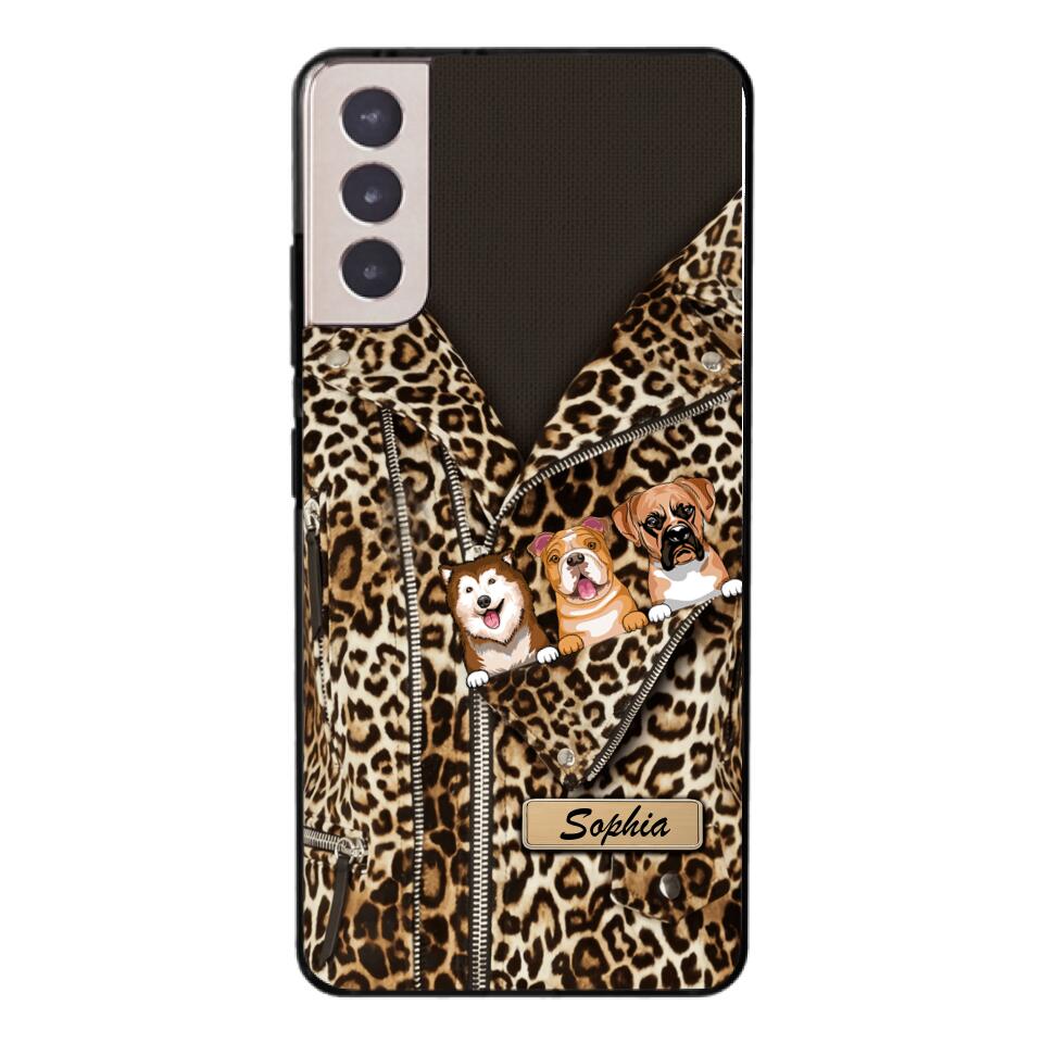 Personalized Dog Lover Phone Case Printed 22MAR-HQ22