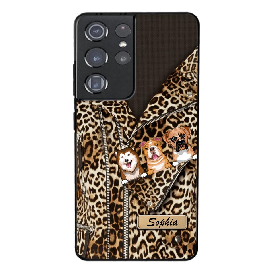 Personalized Dog Lover Phone Case Printed 22MAR-HQ22