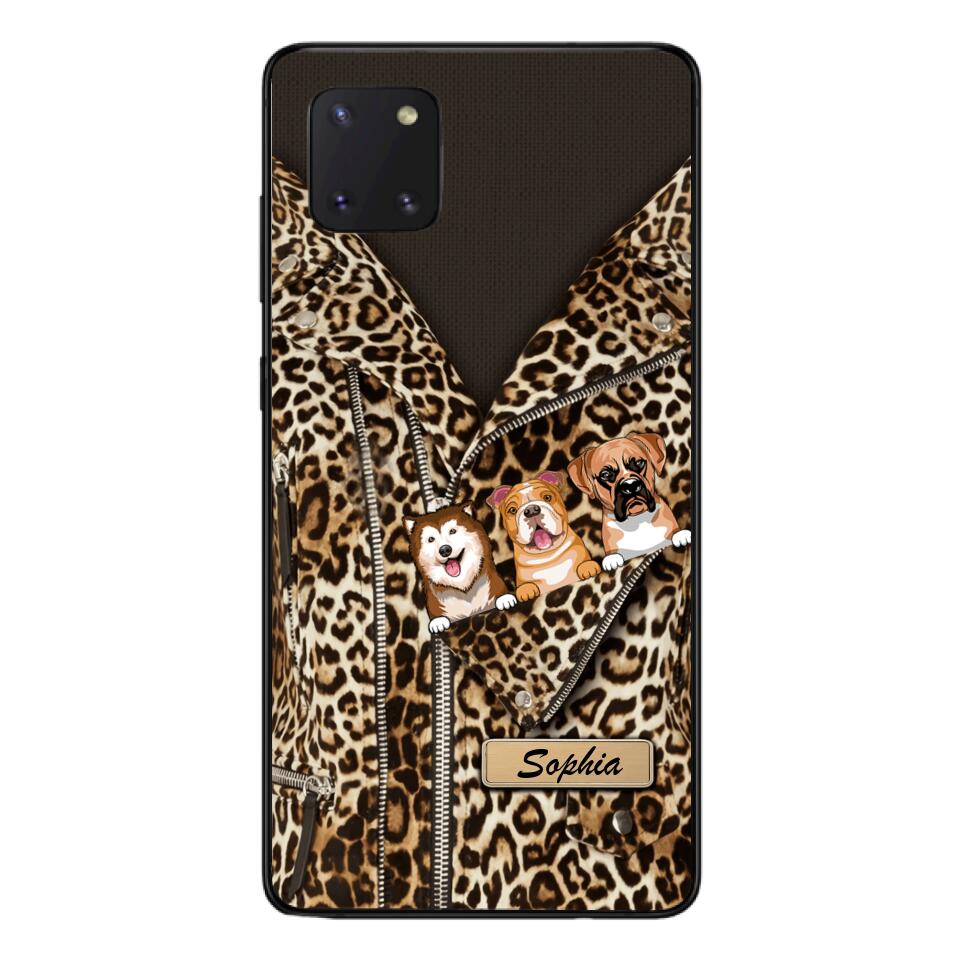 Personalized Dog Lover Phone Case Printed 22MAR-HQ22