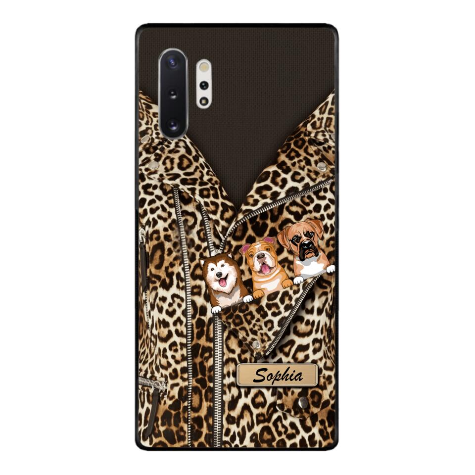 Personalized Dog Lover Phone Case Printed 22MAR-HQ22