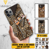 Personalized Dog Lover Phone Case Printed 22MAR-HQ22
