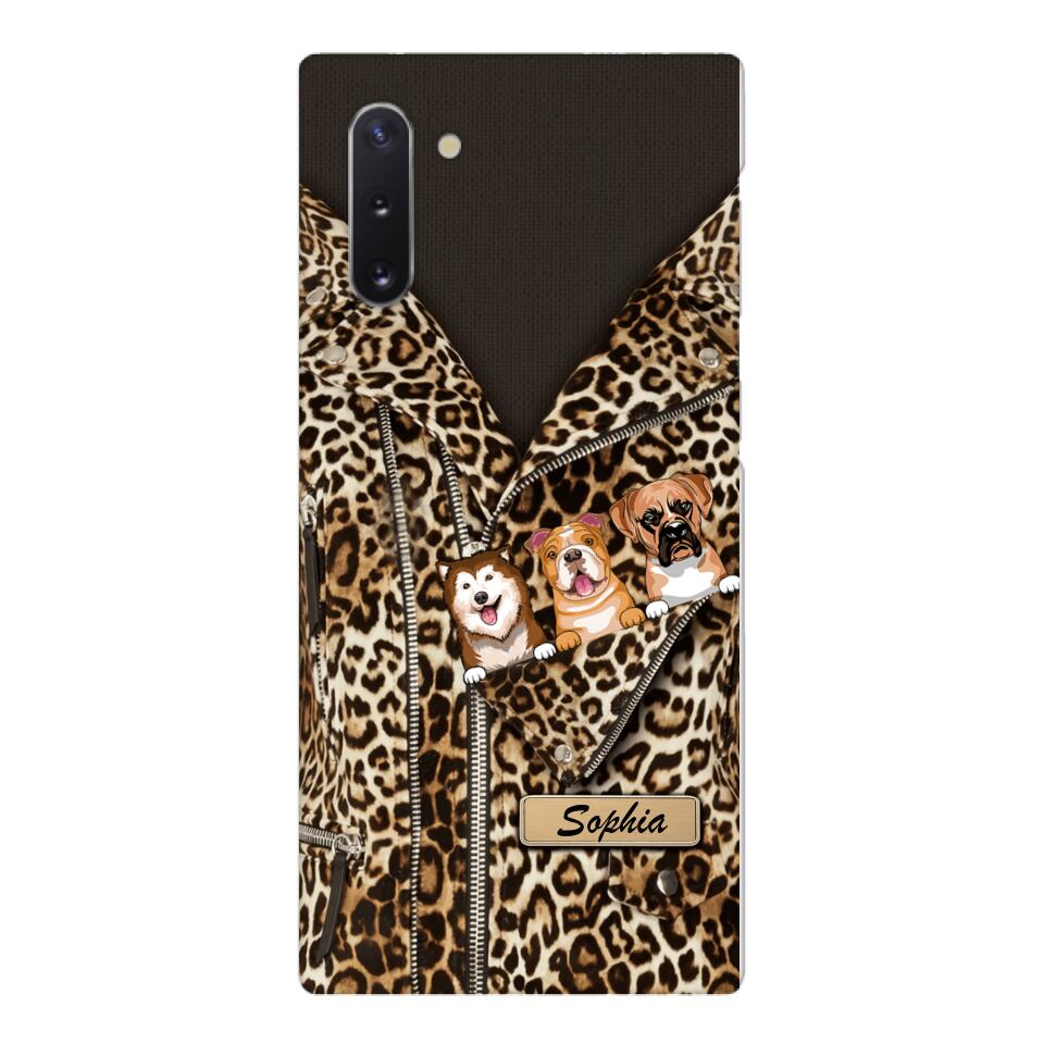 Personalized Dog Lover Phone Case Printed 22MAR-HQ22