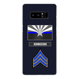 Personalized Arizona Thin Blue Line Phone Case Printed 22MAR-DT23