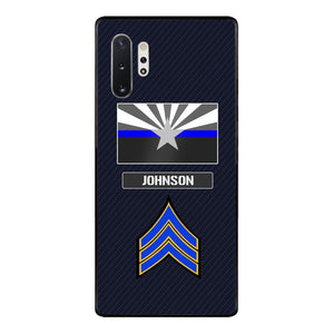 Personalized Arizona Thin Blue Line Phone Case Printed 22MAR-DT23