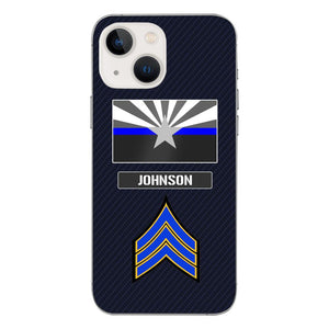 Personalized Arizona Thin Blue Line Phone Case Printed 22MAR-DT23