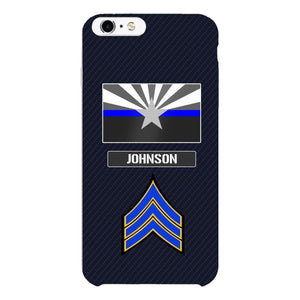 Personalized Arizona Thin Blue Line Phone Case Printed 22MAR-DT23