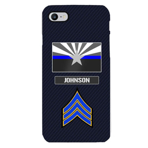 Personalized Arizona Thin Blue Line Phone Case Printed 22MAR-DT23