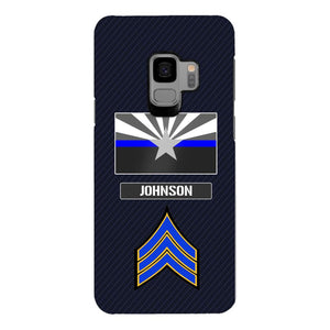Personalized Arizona Thin Blue Line Phone Case Printed 22MAR-DT23