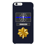 Personalized Indiana Thin Blue Line Phone Case Printed 22MAR-DT23