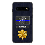 Personalized Indiana Thin Blue Line Phone Case Printed 22MAR-DT23