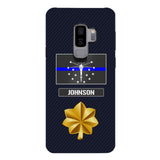 Personalized Indiana Thin Blue Line Phone Case Printed 22MAR-DT23