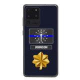 Personalized Indiana Thin Blue Line Phone Case Printed 22MAR-DT23