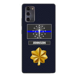 Personalized Indiana Thin Blue Line Phone Case Printed 22MAR-DT23