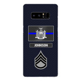 Personalized New York Thin Blue Line Phone Case Printed 22MAR-DT23