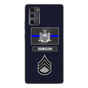 Personalized New York Thin Blue Line Phone Case Printed 22MAR-DT23