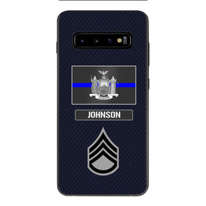 Personalized New York Thin Blue Line Phone Case Printed 22MAR-DT23