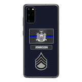 Personalized New York Thin Blue Line Phone Case Printed 22MAR-DT23