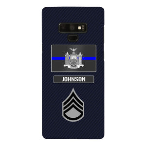 Personalized New York Thin Blue Line Phone Case Printed 22MAR-DT23
