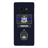 Personalized New York Thin Blue Line Phone Case Printed 22MAR-DT23