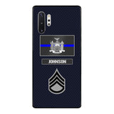 Personalized New York Thin Blue Line Phone Case Printed 22MAR-DT23