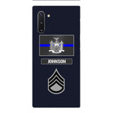 Personalized New York Thin Blue Line Phone Case Printed 22MAR-DT23