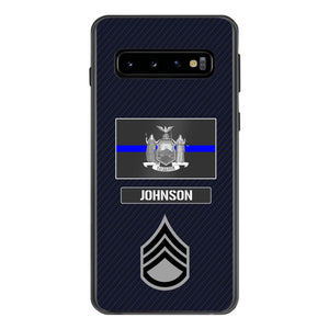 Personalized New York Thin Blue Line Phone Case Printed 22MAR-DT23