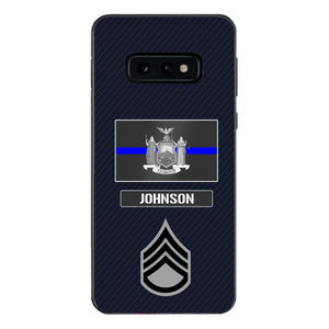 Personalized New York Thin Blue Line Phone Case Printed 22MAR-DT23