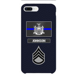 Personalized New York Thin Blue Line Phone Case Printed 22MAR-DT23