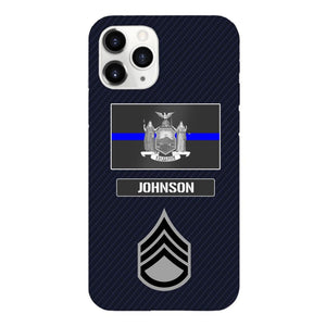 Personalized New York Thin Blue Line Phone Case Printed 22MAR-DT23