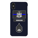 Personalized New York Thin Blue Line Phone Case Printed 22MAR-DT23