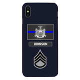 Personalized New York Thin Blue Line Phone Case Printed 22MAR-DT23