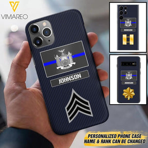 Personalized New York Thin Blue Line Phone Case Printed 22MAR-DT23