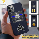 Personalized New York Thin Blue Line Phone Case Printed 22MAR-DT23