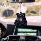 PERSONALIZED CANADIAN POLICE CAR HANGING ORNAMENT MTTQ2403