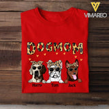 Personalized Dog Mom Tshirt Printed 22MAR-DT23