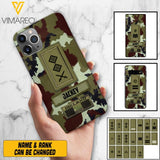 Personalized Irish Soldier Camo Phone Case Printed 25MAR-VQ25
