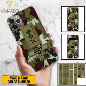Personalized Irish Soldier Camo Phone Case Printed 25MAR-VQ25