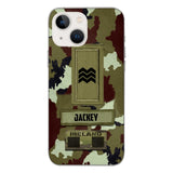 Personalized Irish Soldier Camo Phone Case Printed 25MAR-VQ25