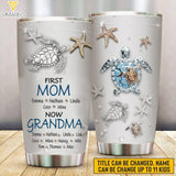 Personalized First Mom Now Grandma Tumbler Printed 22MAR-QH25