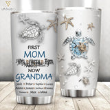 Personalized First Mom Now Grandma Tumbler Printed 22MAR-QH25