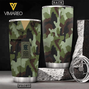 Personalized Irish Soldier Tumbler Printed 22MAR-HC26
