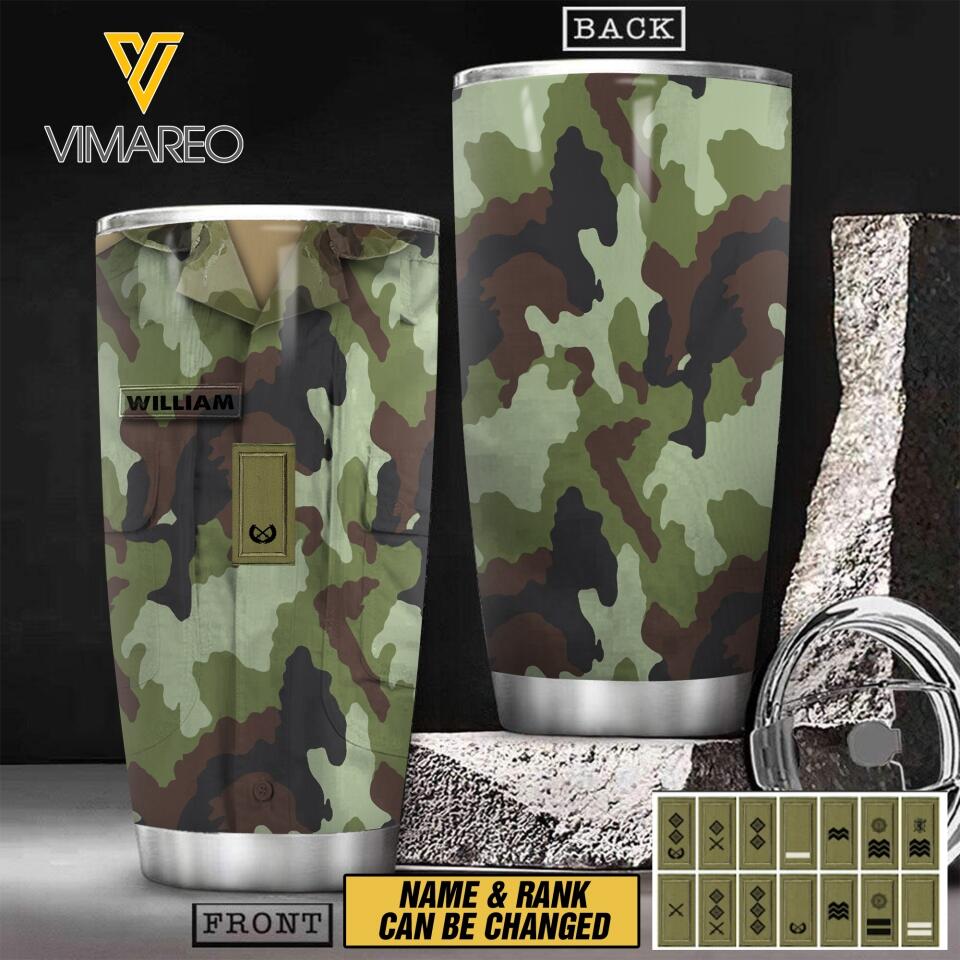 Personalized Irish Soldier Tumbler Printed 22MAR-HC26