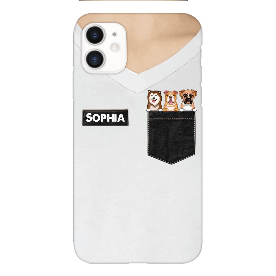 Personalized Dog Lover Phone Case Printed 25MAR-HC26