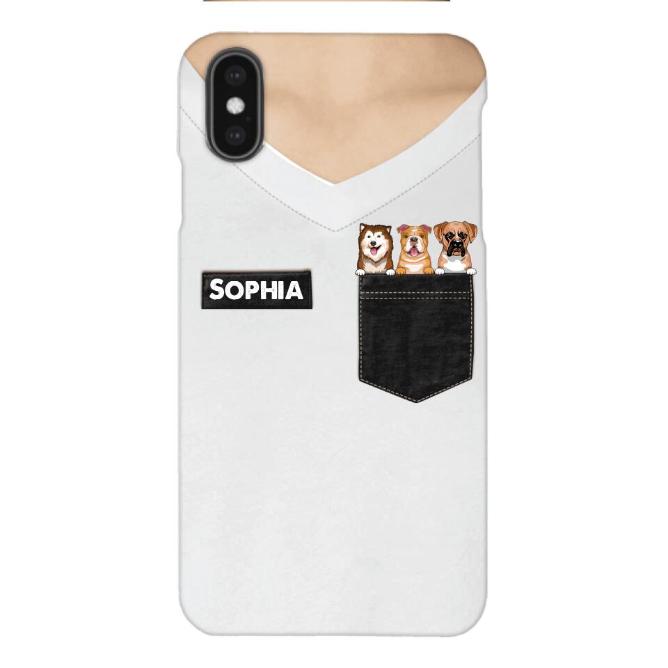 Personalized Dog Lover Phone Case Printed 25MAR-HC26