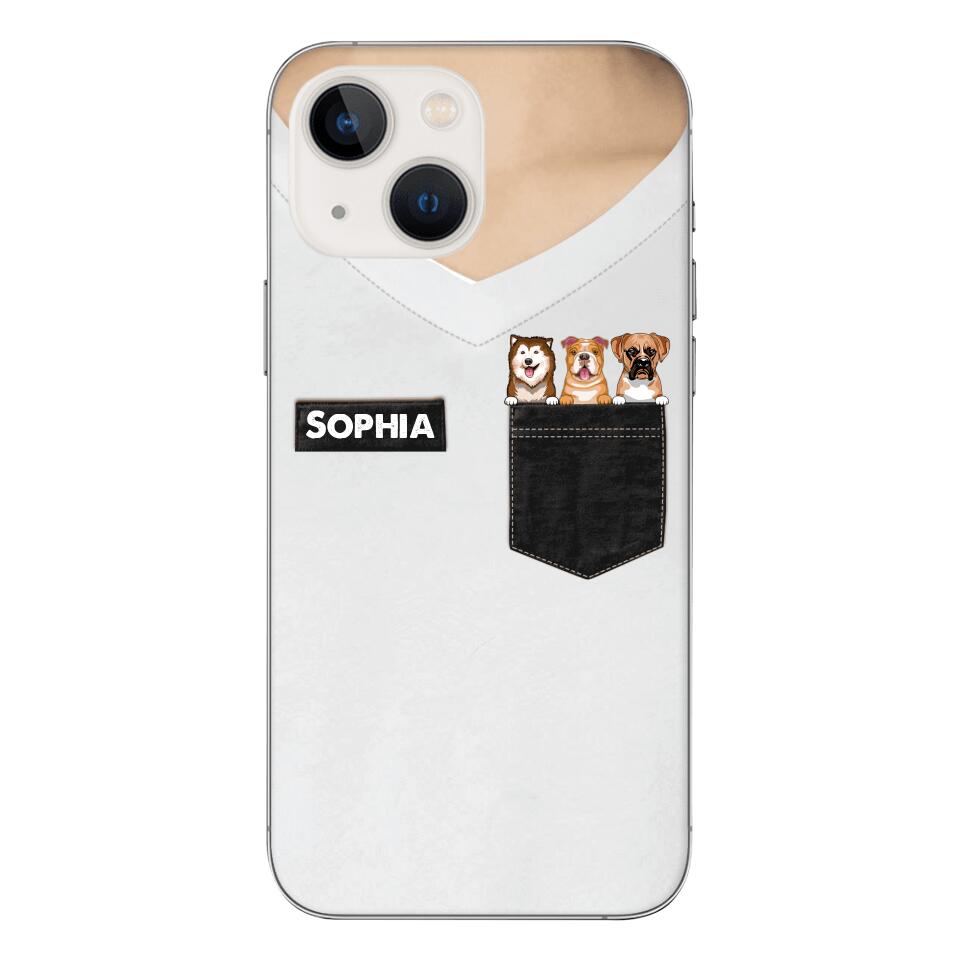 Personalized Dog Lover Phone Case Printed 25MAR-HC26