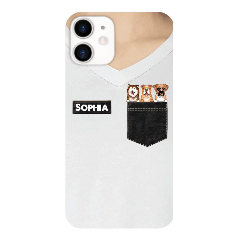 Personalized Dog Lover Phone Case Printed 25MAR-HC26