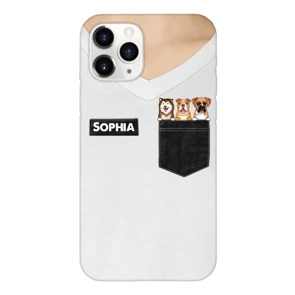 Personalized Dog Lover Phone Case Printed 25MAR-HC26