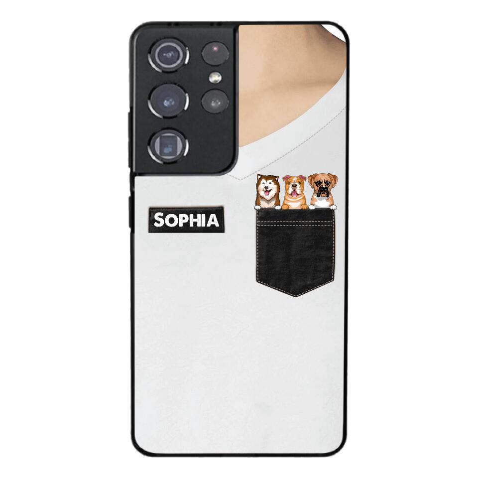 Personalized Dog Lover Phone Case Printed 25MAR-HC26