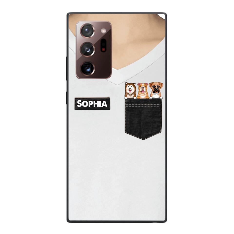 Personalized Dog Lover Phone Case Printed 25MAR-HC26