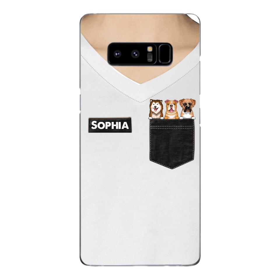 Personalized Dog Lover Phone Case Printed 25MAR-HC26